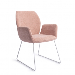 JesperHomeEetkamerstoelMisakiSlideWhite-Anemone