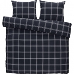 25korting-LeenBakker-DekbedovertrekBrussel-200x200220Cm-Katoen-Blauw