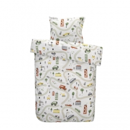 25korting-LeenBakker-DekbedovertrekLuuk-Multicolour-140x200Cm-Katoen-Multikleur