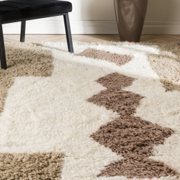 NohrVloerkleedLadinaWol250x350cm-Wit