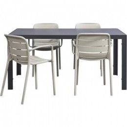 TuinsetSavoieNice-zand-5-delig-160cm-LeenBakker