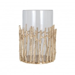 RichmondWindlichtLoretta32cm-Goud