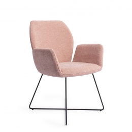 JesperHomeEetkamerstoelMisakiCrossBlack-Anemone