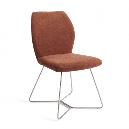 JesperHomeEetkamerstoelIkataBeehiveSteel-CosyCopper