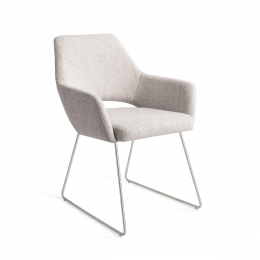 JesperHomeEetkamerstoelYanaiSlideSteel-Pigeon