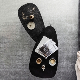 WOOODBijzettafelTriangleSetvan2stuks-zwart-Organisch-Japandi-BePureHome