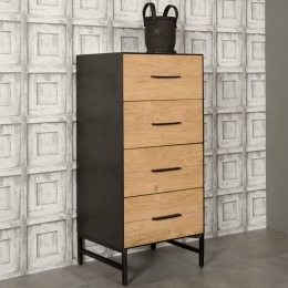 TowerLivingLadekastLidoEiken114x55cm-Naturel