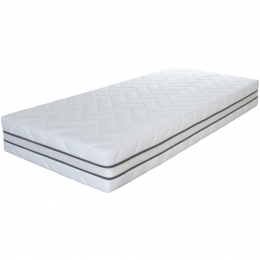 LeenBakker-MatrasSvenPocketvering-90x210x24Cm-Polyester-Wit