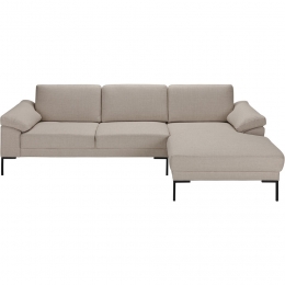 20korting-LeenBakker-BankTomMetChaiseLongueRechts-Basel-Stof-Beige-162x261x84Cm
