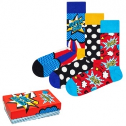 Happysocks3stuksFathersDayGiftBoxActie