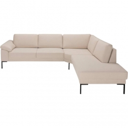 20korting-LeenBakker-HoekbankTomRechts-Basel-Stof-Beige-237x279x84Cm