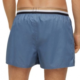BOSS2stuksWovenBoxerShortsWithFlyActie