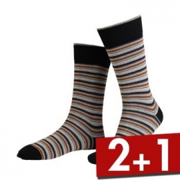 AmandaChristensenTrueMultiStripeAnkleSockActie