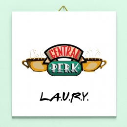 GepersonaliseerdtegeltjeFriendsCentralPerkNaam