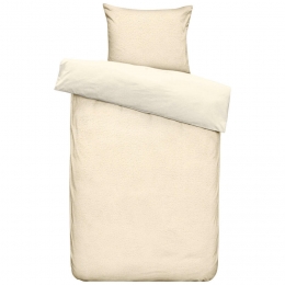 25korting-LeenBakker-DekbedovertrekTeddyFavoriteFuzzle-Off-white-140x220Cm-PolyesterTeddy-Wit