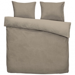 25korting-LeenBakker-DekbedovertrekTeddyFavoriteFuzzle-240x220Cm-PolyesterTeddy-Bruin