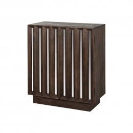 RichmondDressoirBryantMangohoutenspiegelglas80cm-Bruin