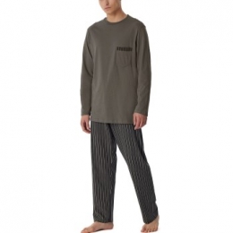 SchiesserComfortNightwearLongPyjamasActie