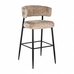 RichmondBarstoelRochelleSheep-Naturelzithoogte74cm