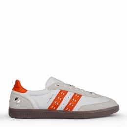 HerenSneakerTitaniumWitOranje