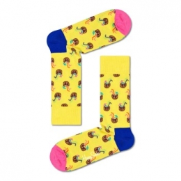 Happysocks2stuksCoconutCocktailSockActie