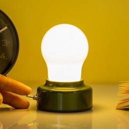 GloeilampBureaulampje