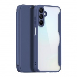 DuxDucis-TelefoonHoesjegeschiktvoordeSamsungGalaxyA15-Skinx-BookCase-Ruimtevoorpasjes-Donkerblauw