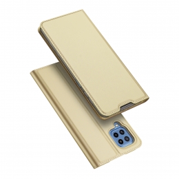 DuxDucis-TelefoonhoesjegeschiktvoorSamsungGalaxyM33-SkinProBookCase-Goud