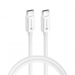 Forcell-USB-CnaarUSB-C-UniverseleSnelladergeschiktvoorUSB-Capparaten-2Meter-100W-Wit