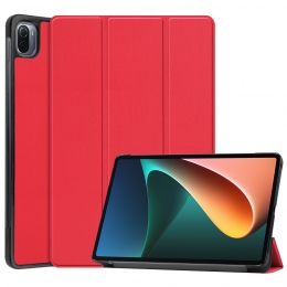 XiaomiMiPad55ProHoes-Tri-FoldBookCase-Rood