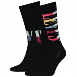 Levis2stuksLogoRetroRegularSocksActie