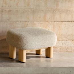 KaveHomeHockerCabanaChenille-Beige