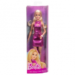 BarbieFashionistaPopPinkDressHeartCutOut