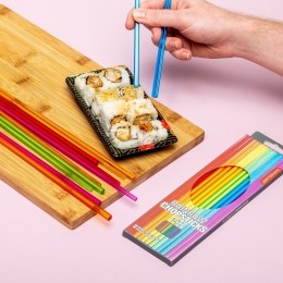 Regenboogeetstokjessetvan6