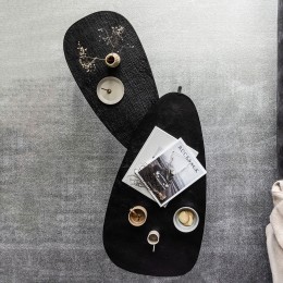 WOOODBijzettafelTriangleSetvan2stuks-zwart-Organisch-Japandi-BePureHome