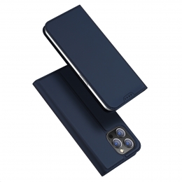 DuxDucis-TelefoonHoesjegeschiktvoordeiPhone15Pro-SkinProBookCase-Blauw
