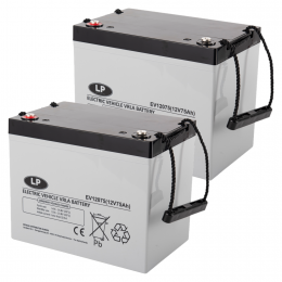 LandportLP2xAGMaccu12volt75ahtypeEV12075