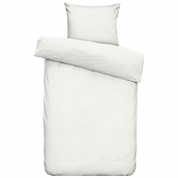25korting-LeenBakker-DekbedovertrekLuka-140x200220Cm-Katoen-Wit