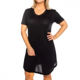 LadyAvenueSilkJerseyNightgownActie