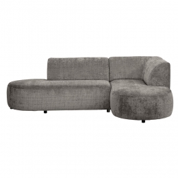 20korting-LeenBakker-HoekbankLunaRechts-Cremona-Stof-Taupe-170x260x80Cm