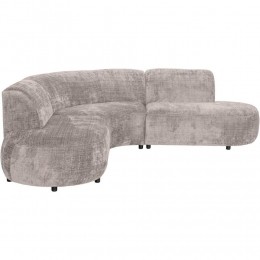 20korting-LeenBakker-HoekbankLunaRond-Cremona-Stof-Beige-260x260x80Cm