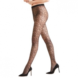 FalkeWomenSeasonalGraffitiScratch15DenActie