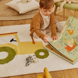 KaveHomeVloerkleedPecky90x150cm-Wit