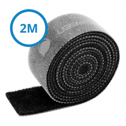 Ugreen-KabelOrganiser-Kabelbinders-Klittenbandzelfklevend-2Meter-Zwart
