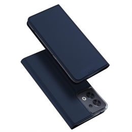 TelefoonHoesjegeschiktvoorOppoReno8Pro-DuxDucisSkinProBookCase-Blauw