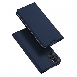TelefoonhoesjegeschiktvoorMotorolaMotoG22-DuxDucisSkinProBookcase-Blauw