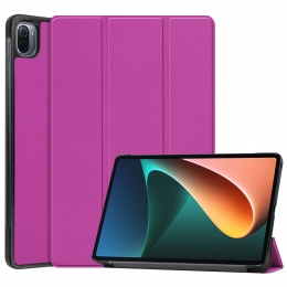 XiaomiMiPad55ProHoes-Tri-FoldBookCase-Paars