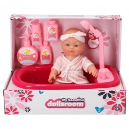 MyBeautifulDollsroomPoppenbadjeMetDouchefunctiePopenAcc