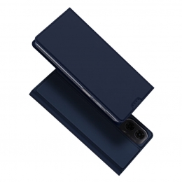 DuxDucis-TelefoonHoesjegeschiktvoordeMotorolaMotoG04-SkinProBookCase-Blauw