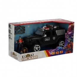 PolitieautoMetLichtEnGeluidPolitieagentPolitiehondenacc